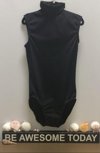 Sleeveless Mock neck leotard
