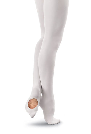 White convertible tights